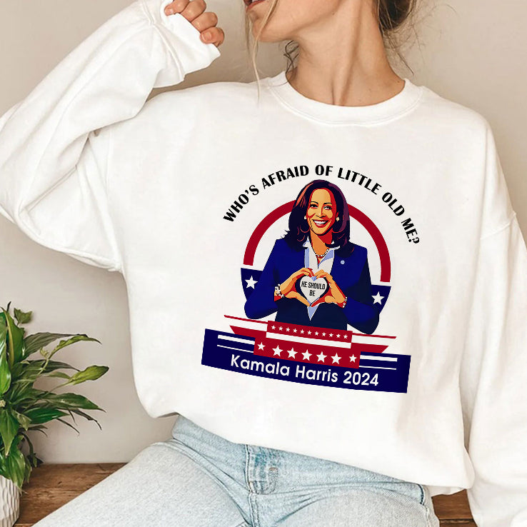 Who’s Afraid Of Little Old Me Kamala Harris 2024 T Shirt
