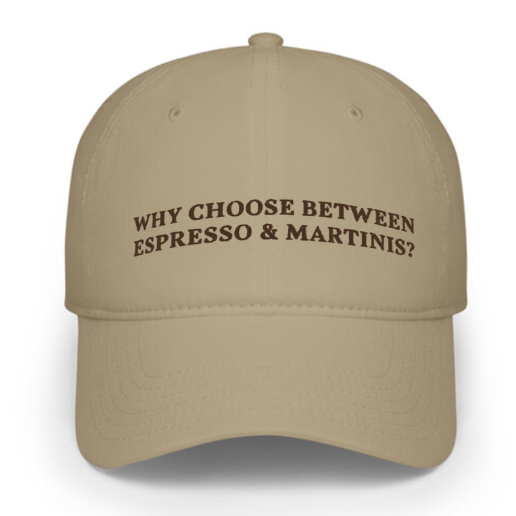 Why Choose Between Espresso & Martinis Hat