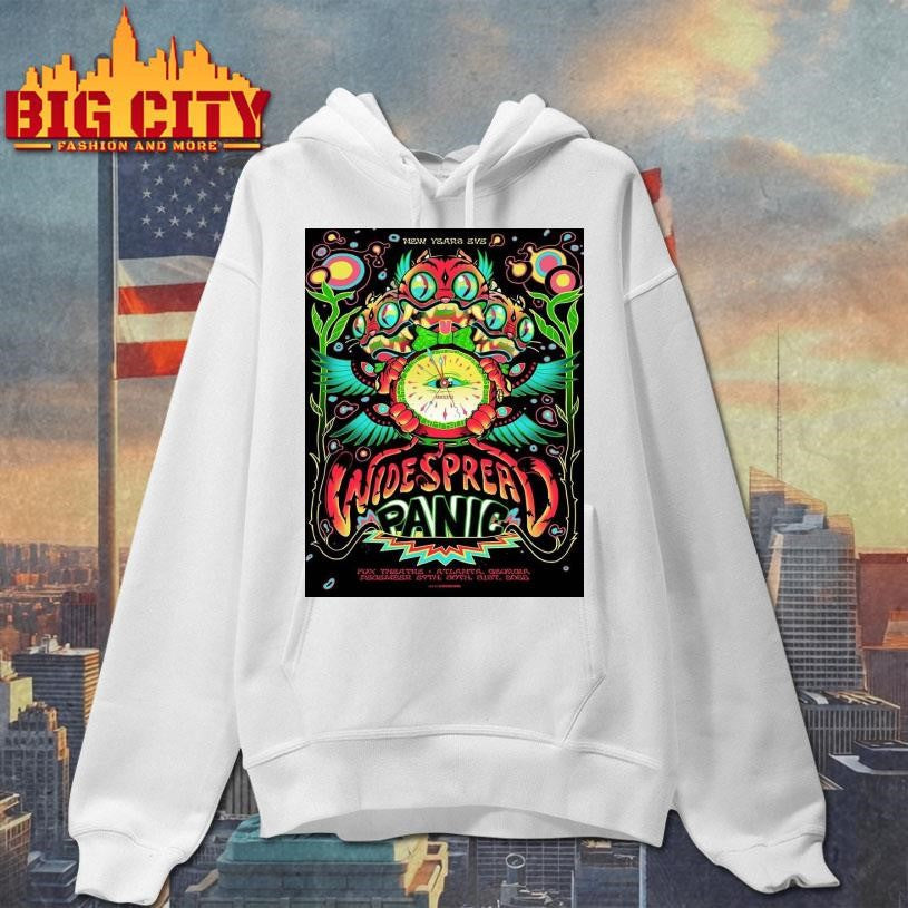 Widespread Panic New Years Eve 2025 Merch For Atlanta Georgia Event Poster Shirt