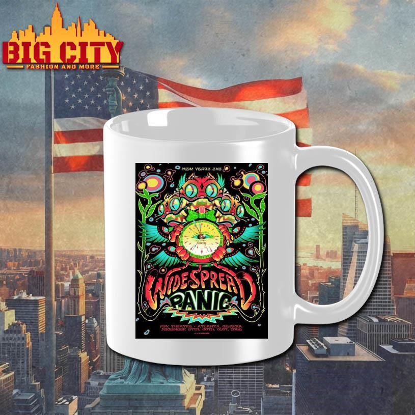 Widespread Panic New Years Eve 2025 Merch For Atlanta Georgia Event Poster Shirt