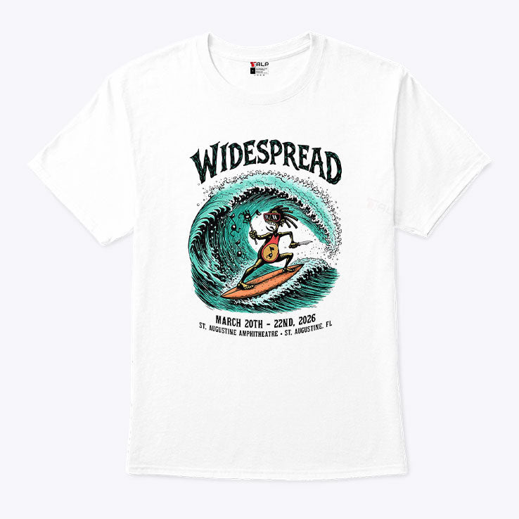 Widespread March 20th-22nd 2026 St Augustine Amphitheatre Shirt