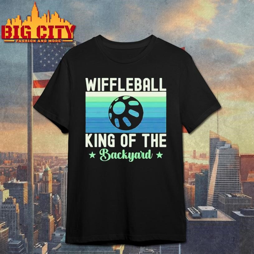 Wiffleball King Of The Backyard Shirt