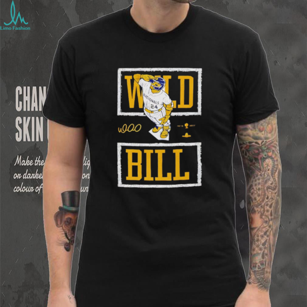 Wild Bill Nationals No 24 Baseball Player shirt