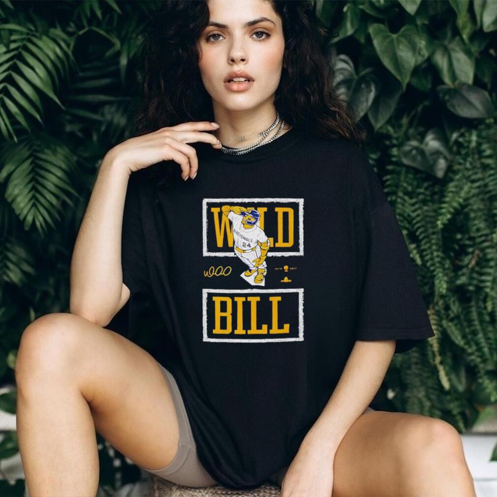 Wild Bill Nationals No 24 Baseball Player shirt