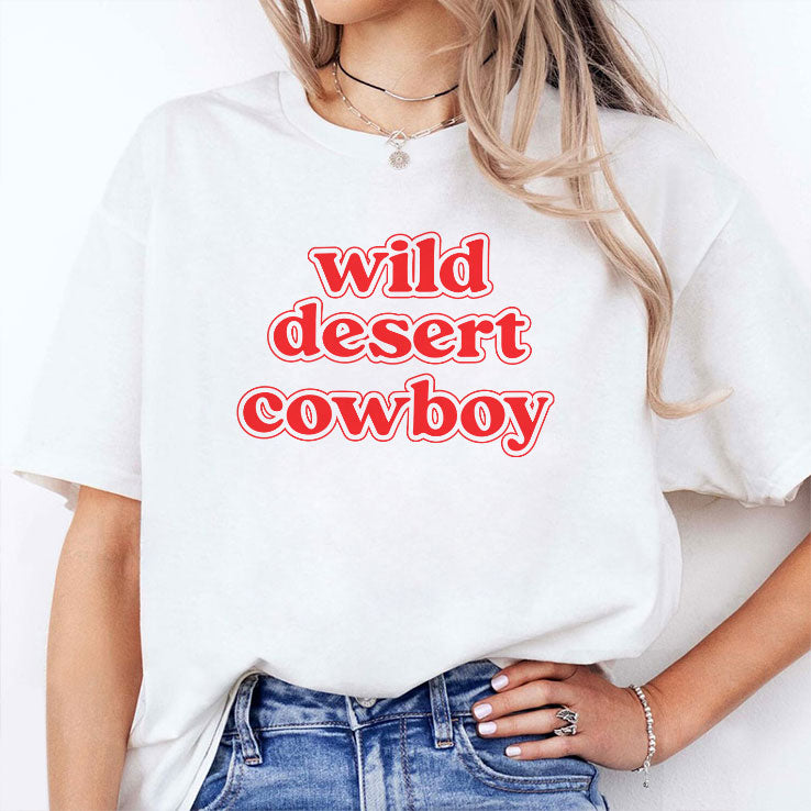 Wild Desert Cowboy T Shirt