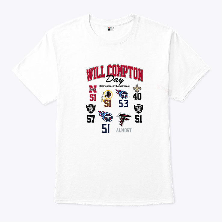 Will Compton Day Taking Place In The Bathroom Shirt