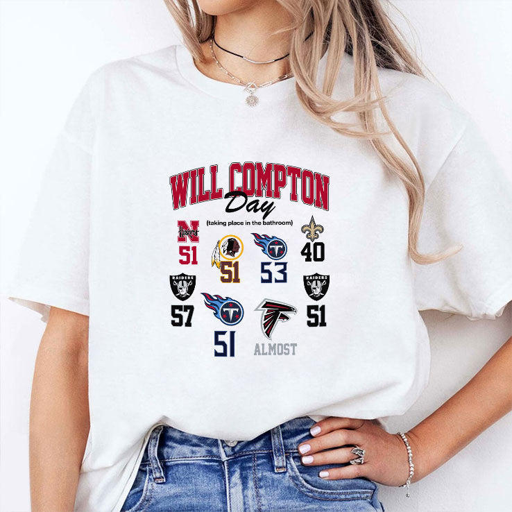 Will Compton Day Taking Place In The Bathroom Shirt