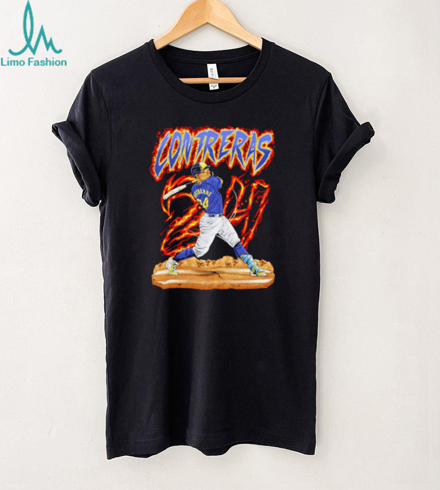 William Contreras Milwaukee Brewers Hand Drawn Artwork shirt
