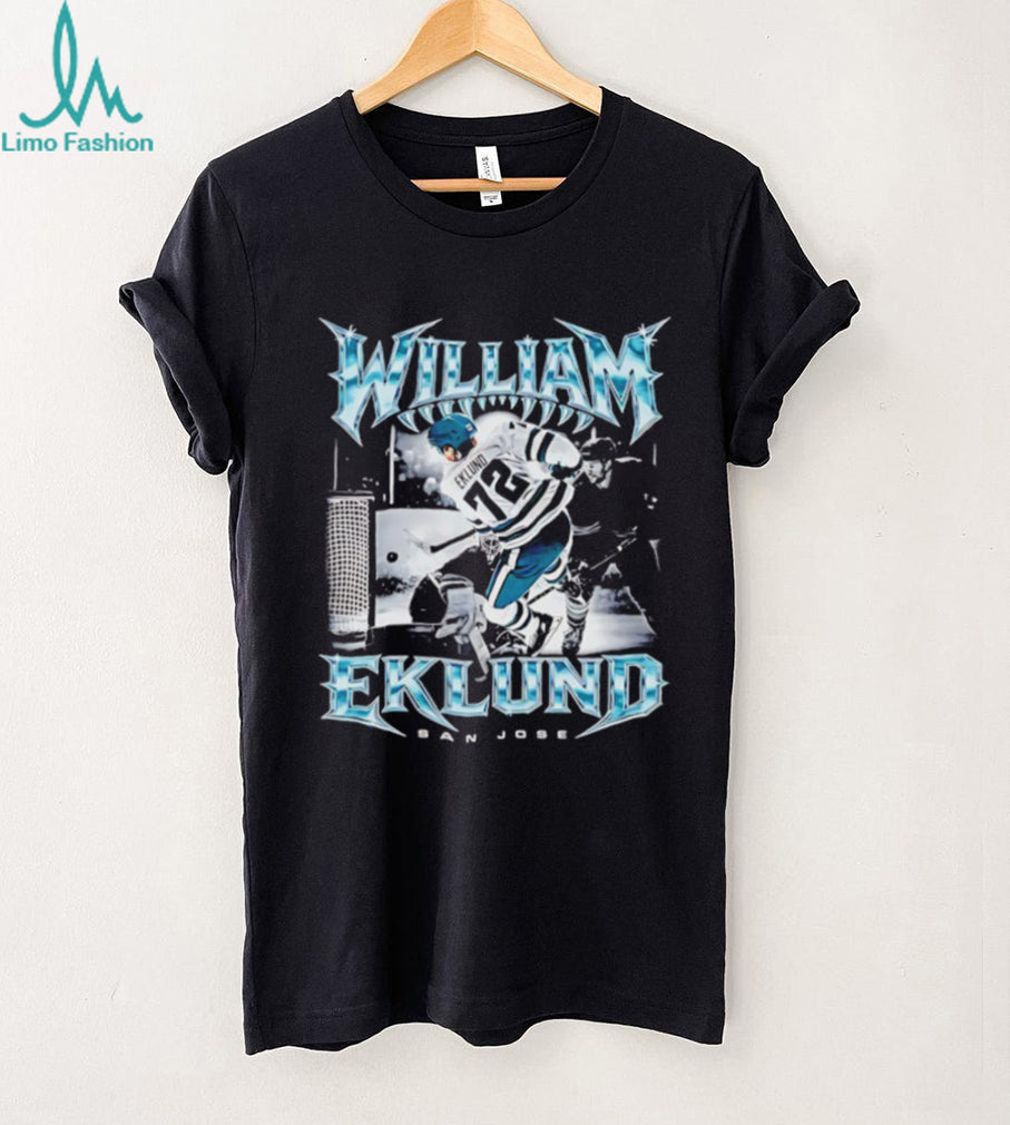 William Eklund San Jose Sharks Hockey Graphic T shirt