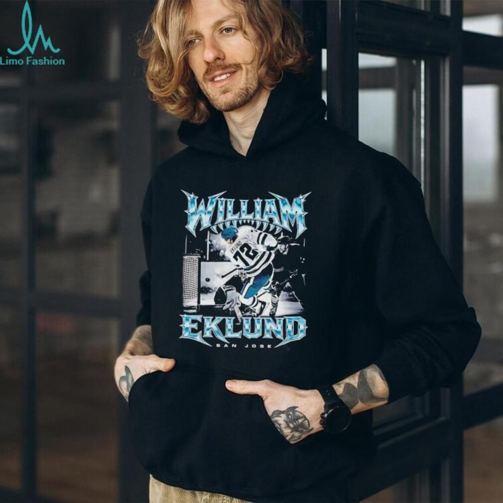 William Eklund San Jose Sharks Hockey Graphic T shirt