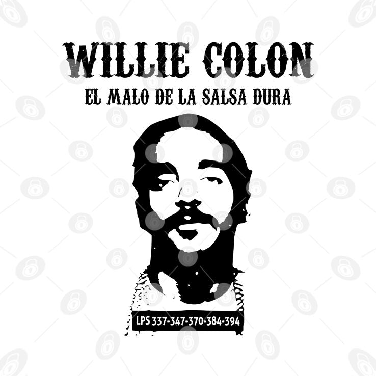 Willie Colon El Malo De La Salsa Dura Shirt