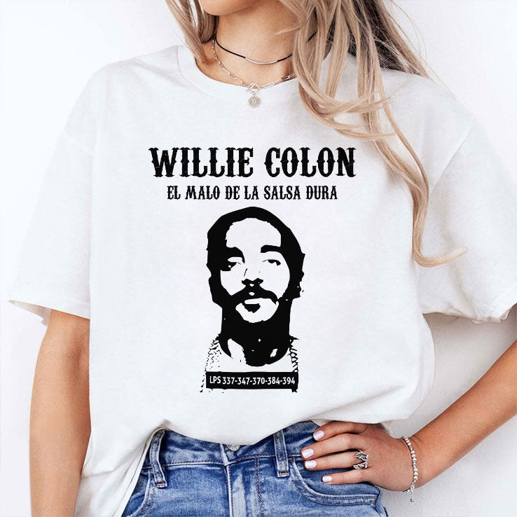 Willie Colon El Malo De La Salsa Dura Shirt