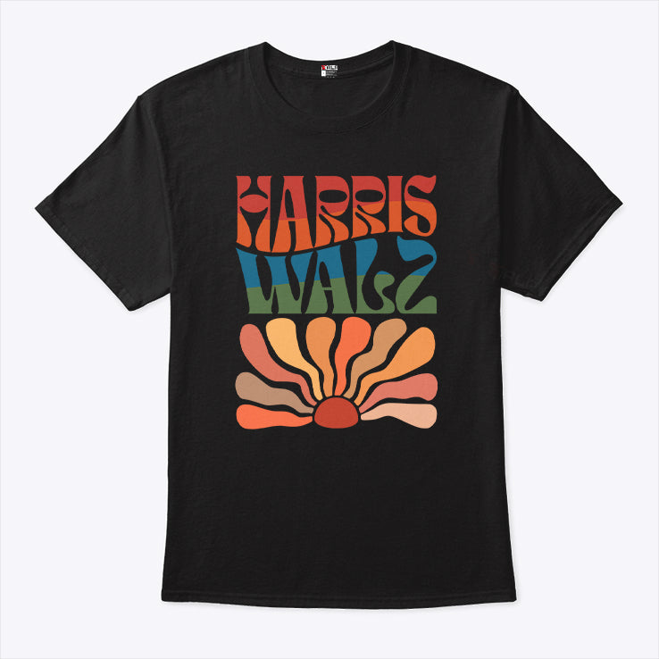 Willie Nelson Harris Walz T Shirt