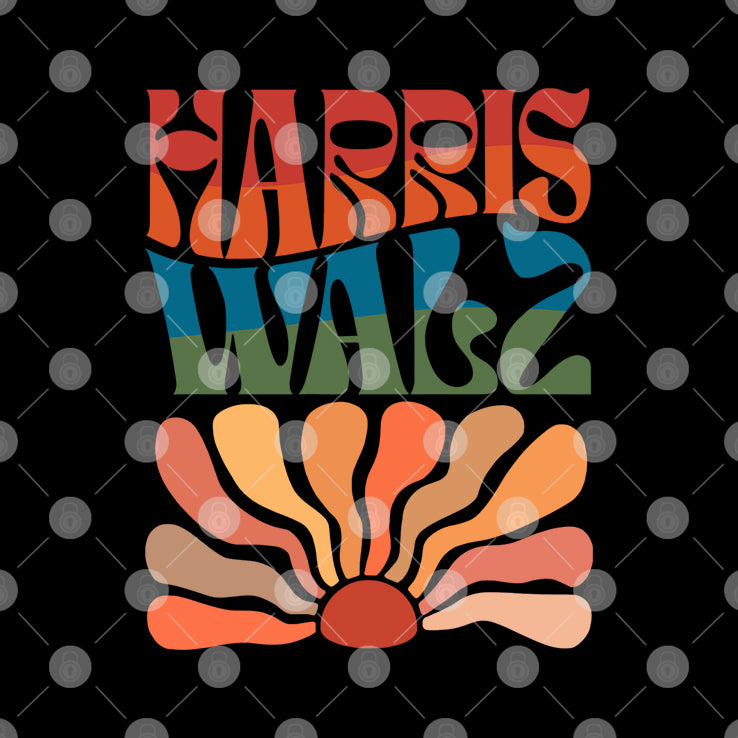 Willie Nelson Harris Walz T Shirt