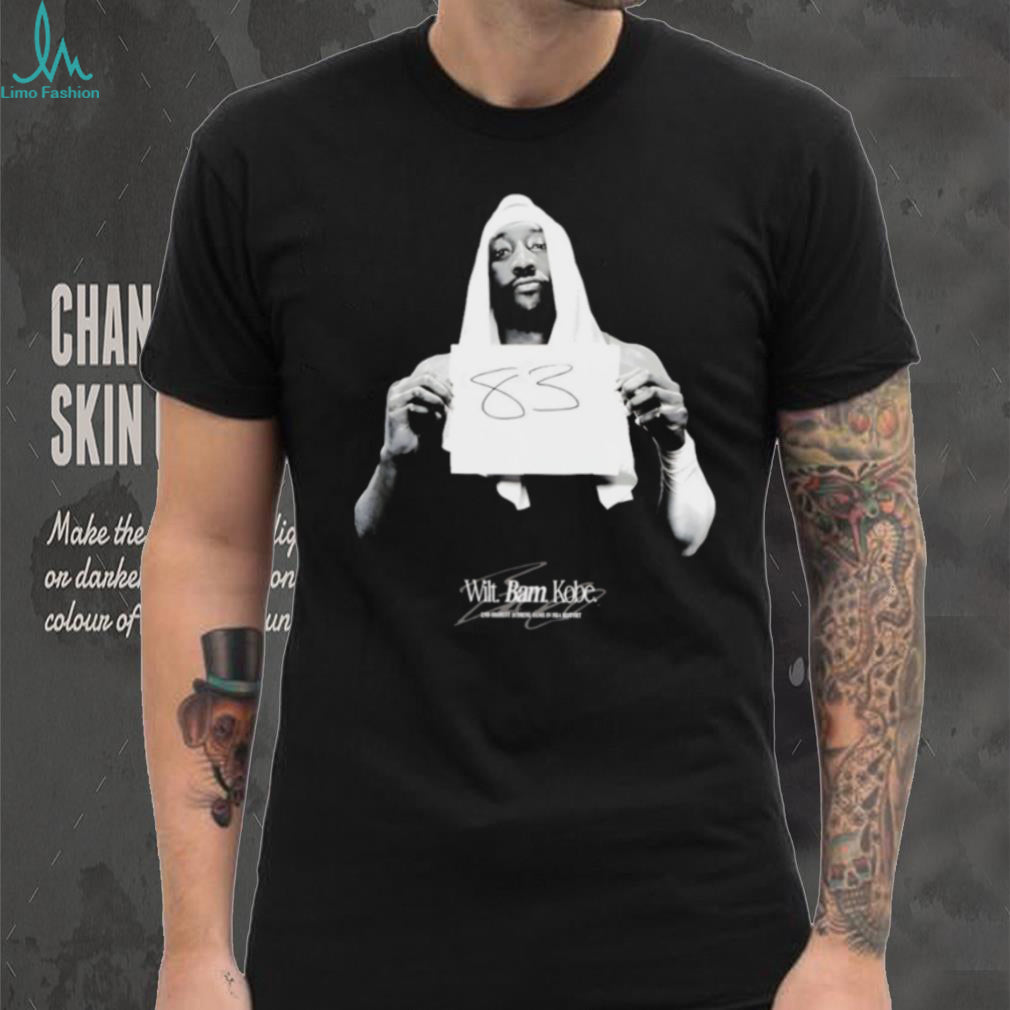 Wilt Bam Kobe 83 Points NBA Scoring History Tribute T Shirt