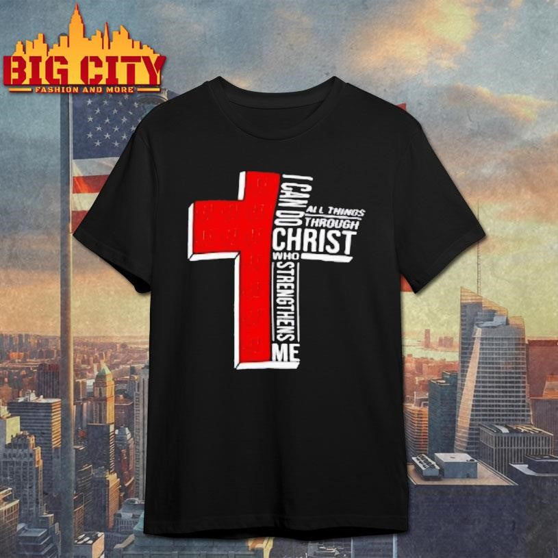 Wisconsin Badgers Ncaa I Can Do All Things Through Christ Who Strengthens Me Christian Shirt