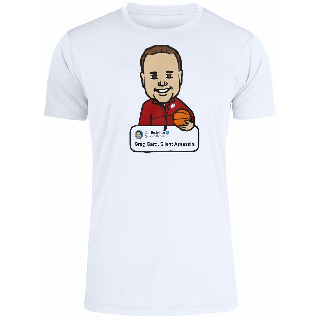 Wisconsin Basketball Greg Gard Silent Assassin Shirt