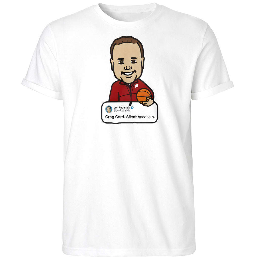 Wisconsin Basketball Greg Gard Silent Assassin Shirt
