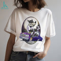 Wolf Lowrider Car Chicano Style Tattoo Art Graphic T Shirt