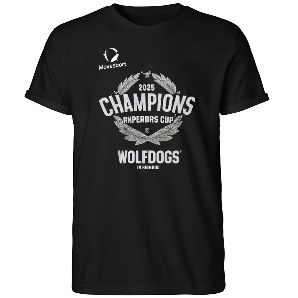 Wolfdogs In Righrod 2025 Champions Anperdrs Cup Shirt
