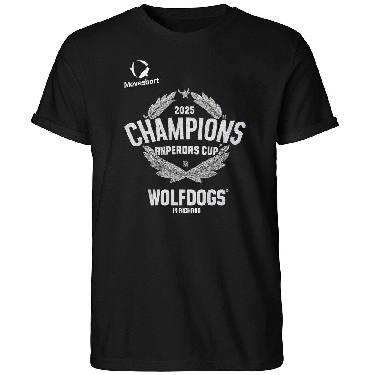 Wolfdogs In Righrod 2025 Champions Anperdrs Cup Shirt