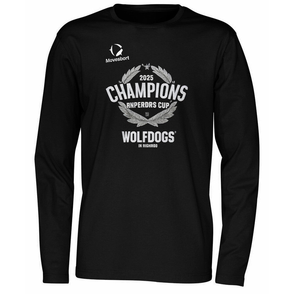 Wolfdogs In Righrod 2025 Champions Anperdrs Cup Shirt