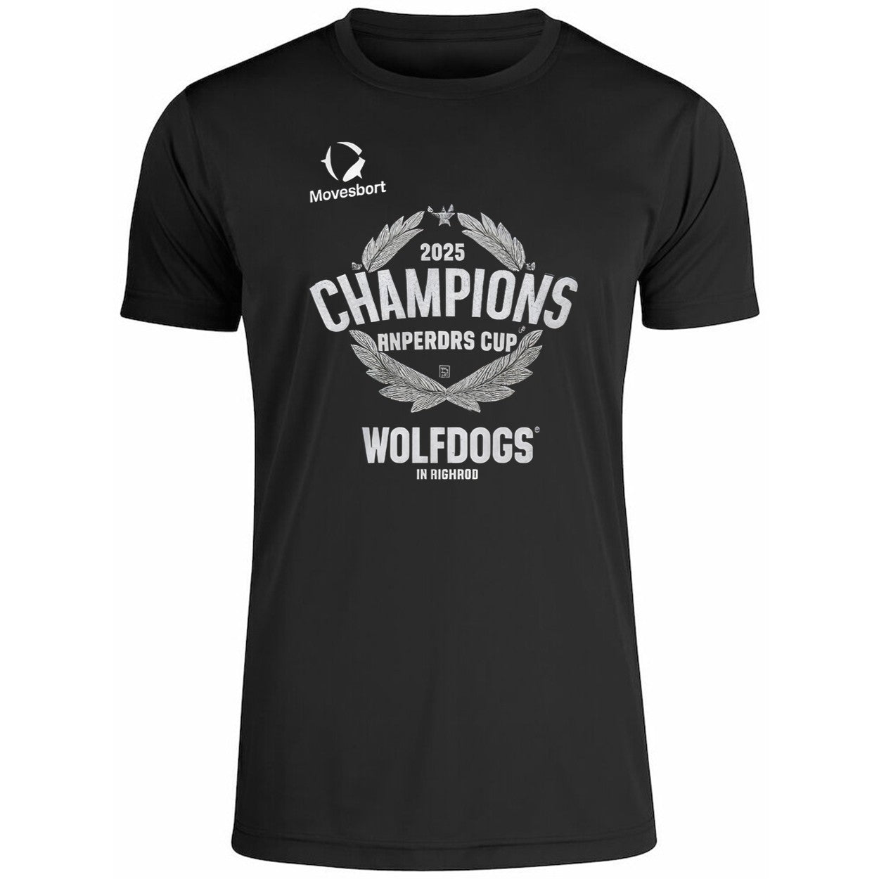 Wolfdogs In Righrod 2025 Champions Anperdrs Cup Shirt