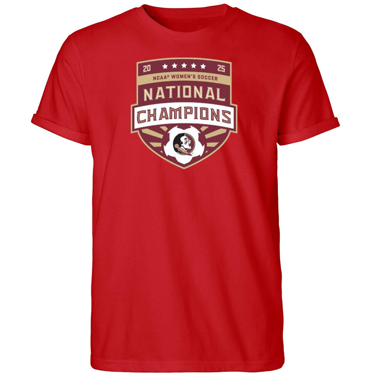 Women’s Soccer National Champions Fsu Soccer 2025 Shirt