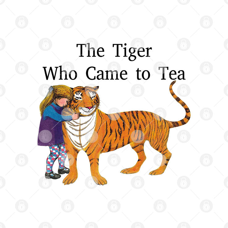 Word Book Day The Tiger Who Came To Tea T Shirt