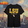 Wordmark And Logo Lsu Baseball Shirt