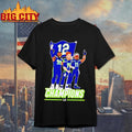World Champions Lx Seahawks Players Holding 12 Flag Shirt