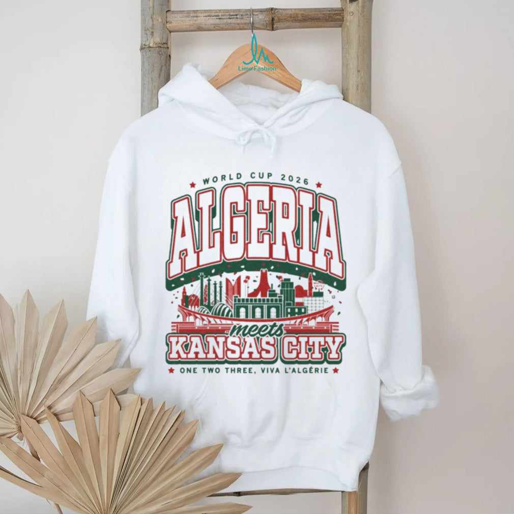 World Cup 2026 Algeria Meets Kansas City Commemorative T Shirt