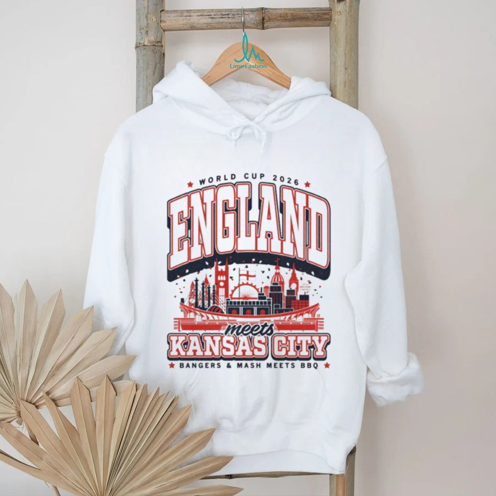 World Cup 2026 England Meets Kansas City Shirt Bangers & Mash Meets BBQ