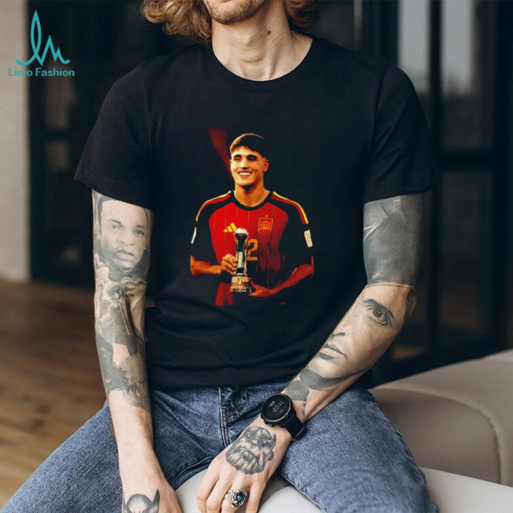 World Cup Champion 2026 Pau Cubarsi Trophy Vintage shirt
