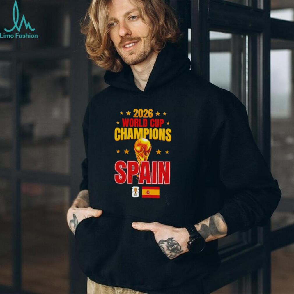 World Cup Champions 2026 Spain National Football Team shirt