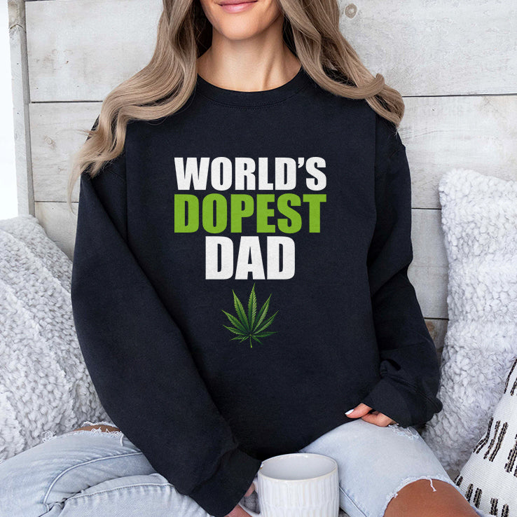 World’s Dopest Dad Marijuana T Shirt
