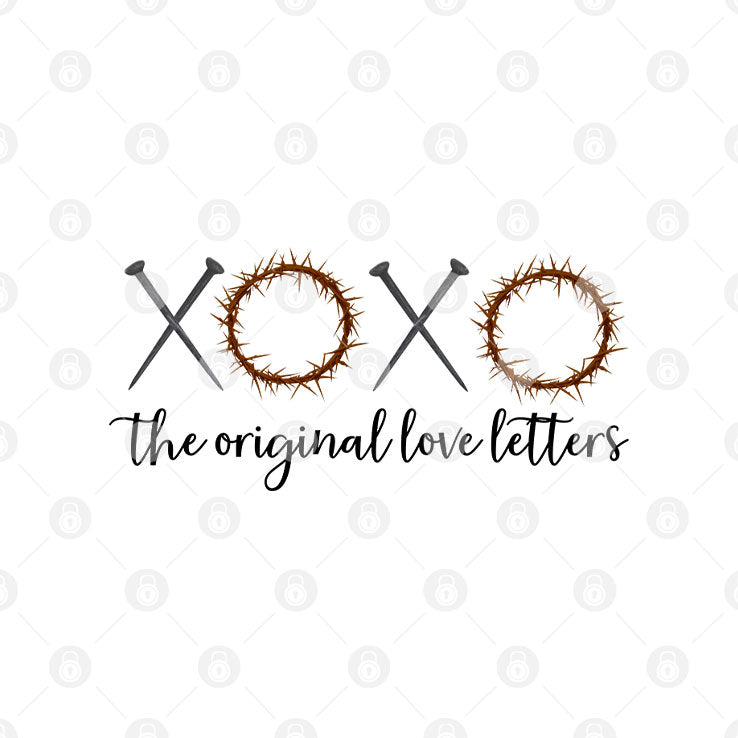 XOXO The Original Love Letters T Shirt