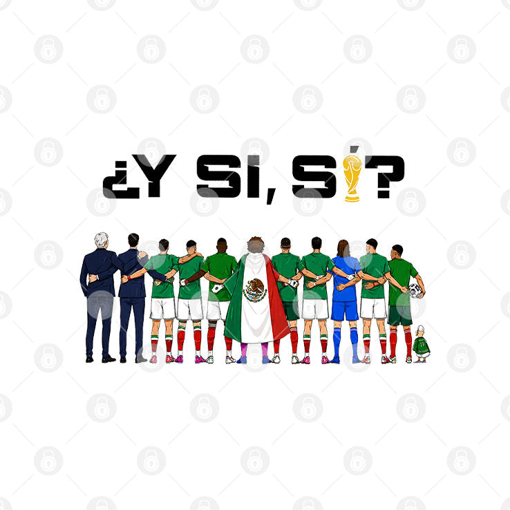 Y Si Si Mexico Football Shirt