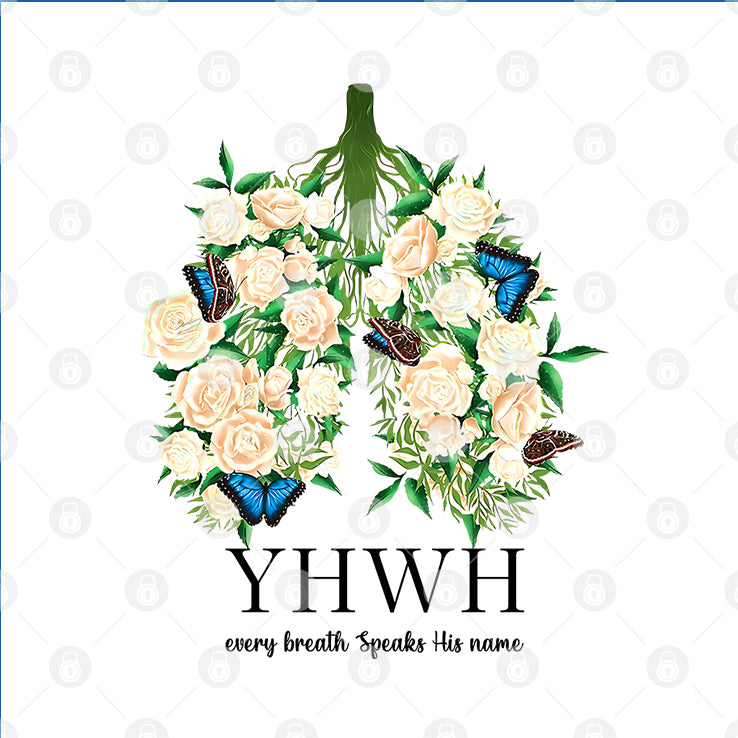 YHWH Every Breath Speaks His Name T Shirt