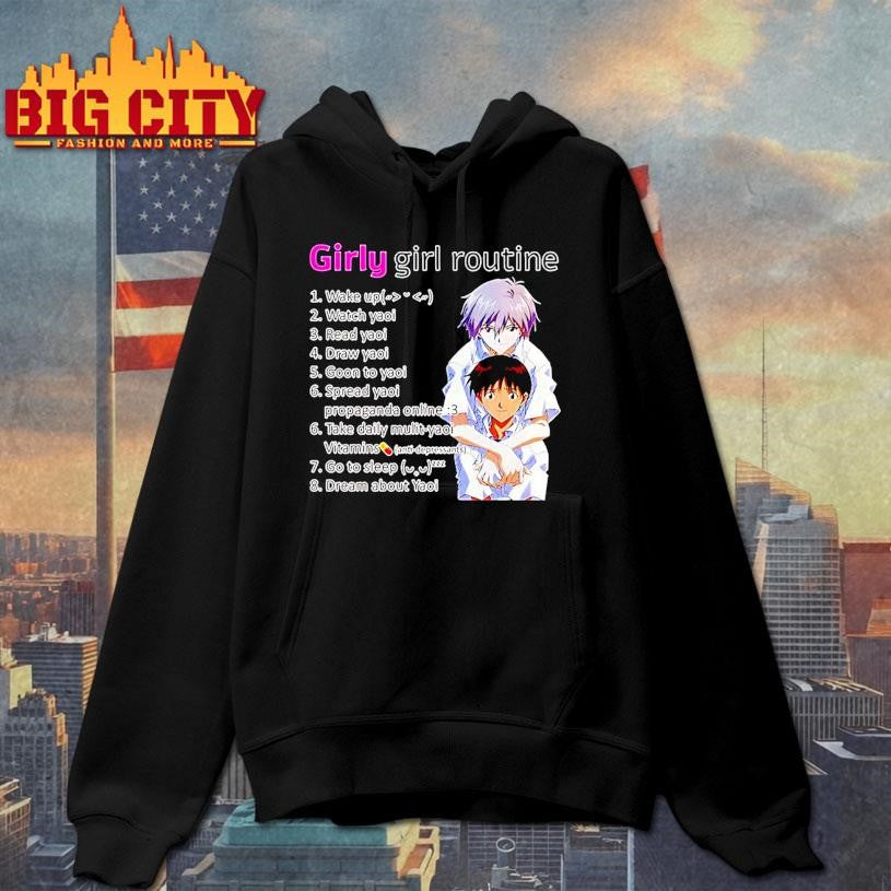 Yaoi Girly Girl Routine Shirt