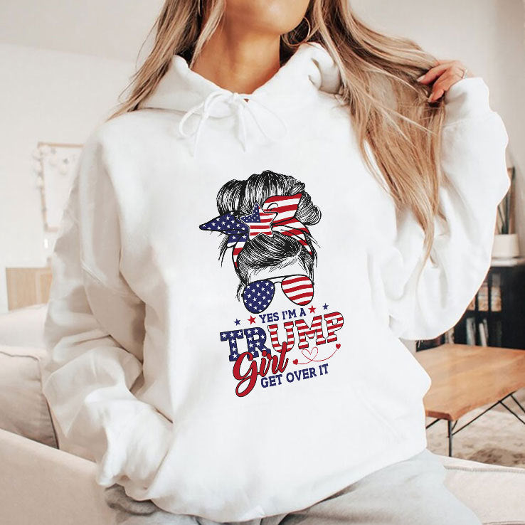 Yes I’m A Trump Girl Get Over It T Shirt