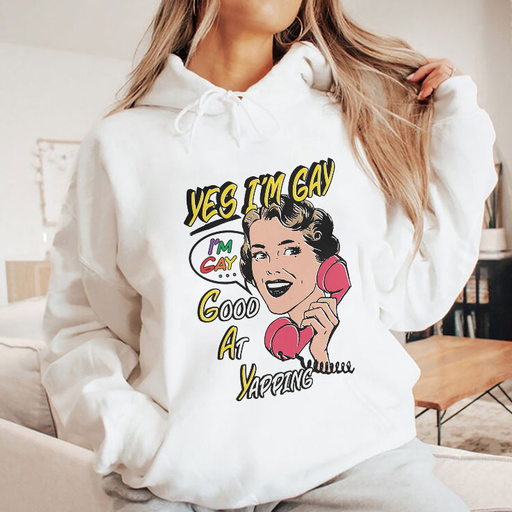 Yes I’m GAY Good At Yapping T Shirt