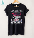 Yes I’m Old But I Saw Twins Greatness Minnesota Baseball Abbey Road T Shirt