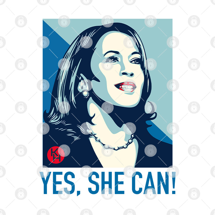 Yes She Can Kamala Harris T Shirt