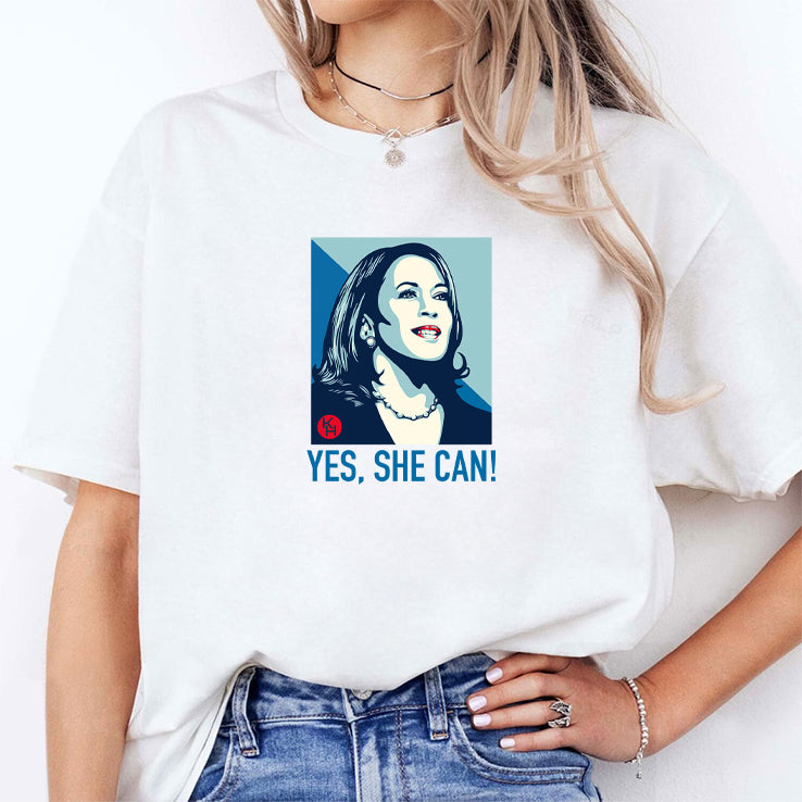 Yes She Can Kamala Harris T Shirt