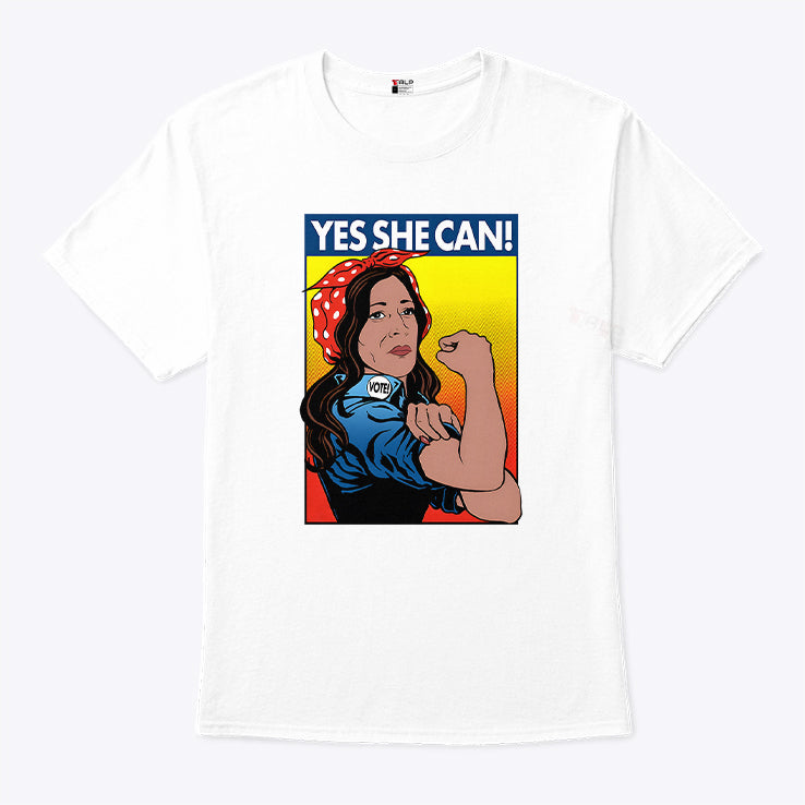 Yes She Can Vote Kamala Harris 2024 Shirt