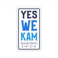 Yes We Kam Kamala Harris 2024 Sticker
