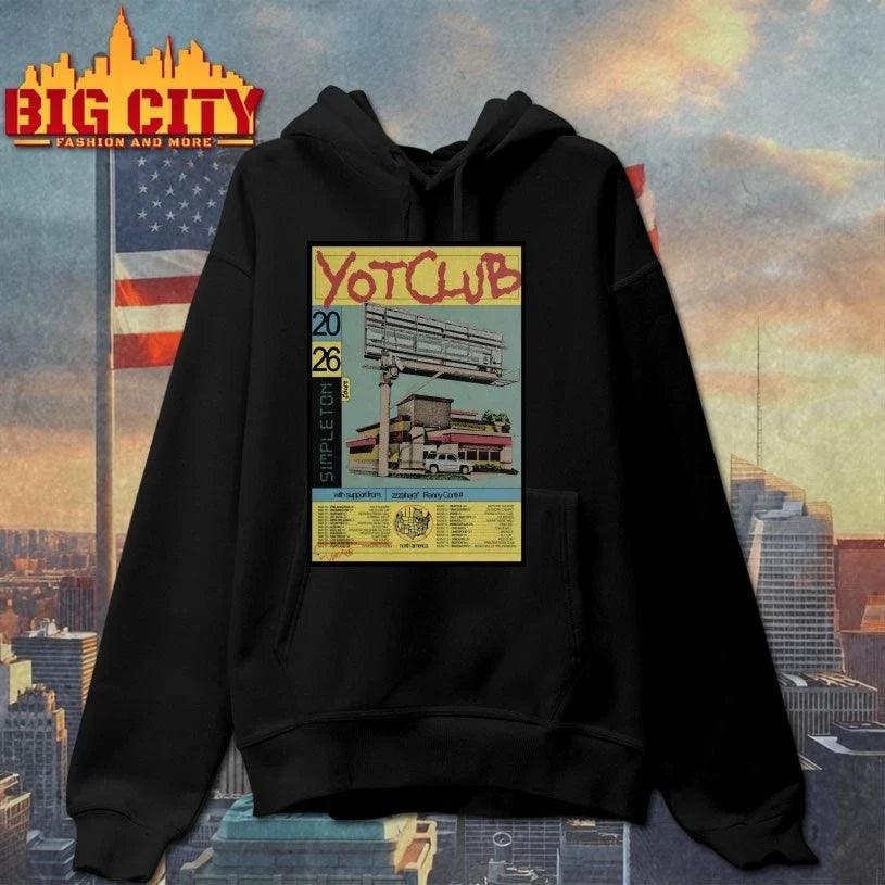YotClub Simpleton Tour 2026 Poster t-shirt