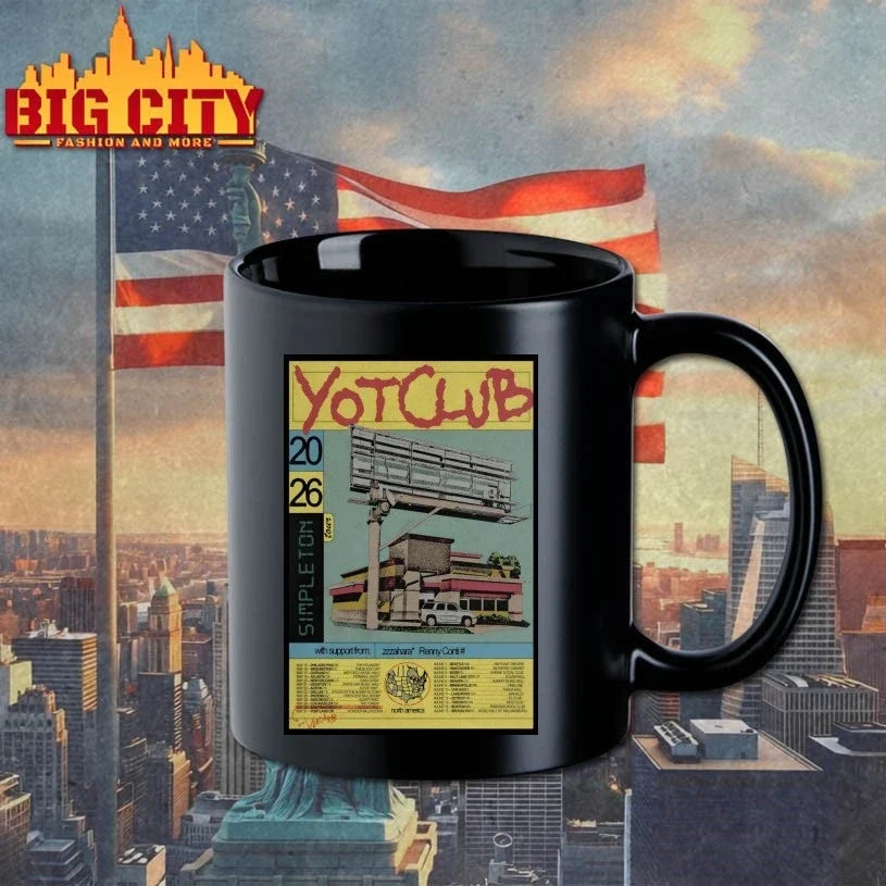 YotClub Simpleton Tour 2026 Poster t-shirt