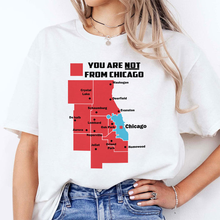 You Are Not From Chicago T Shirt